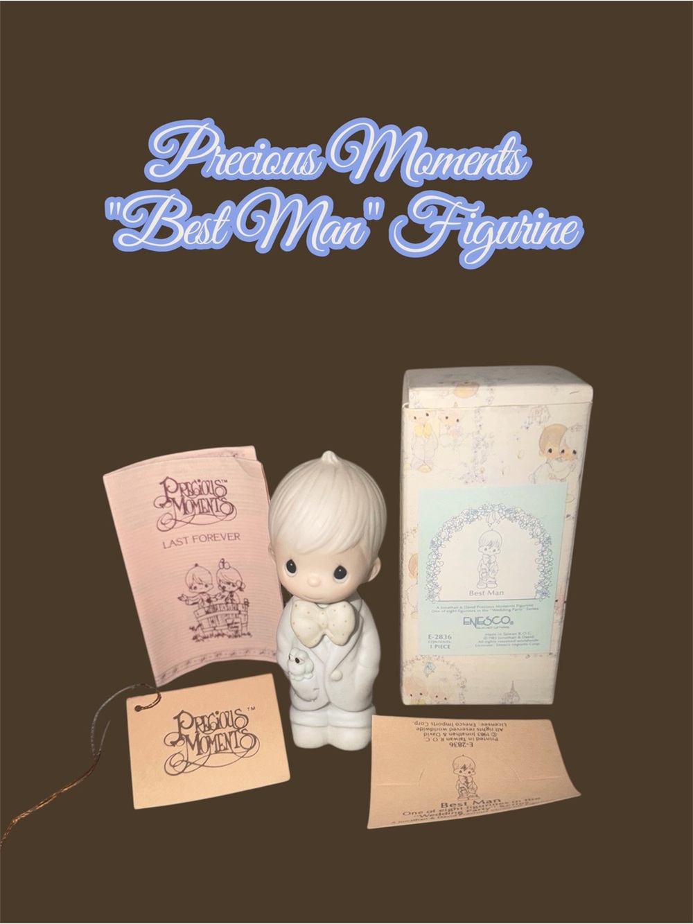 *new* Precious Moments "Best Man" Figurine with Box and Tags